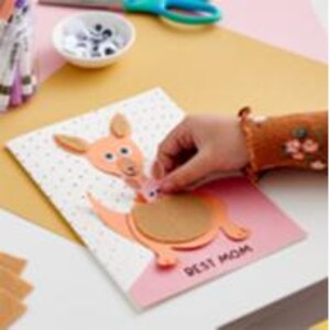 Mother's Day card making kit that says Best Mom
